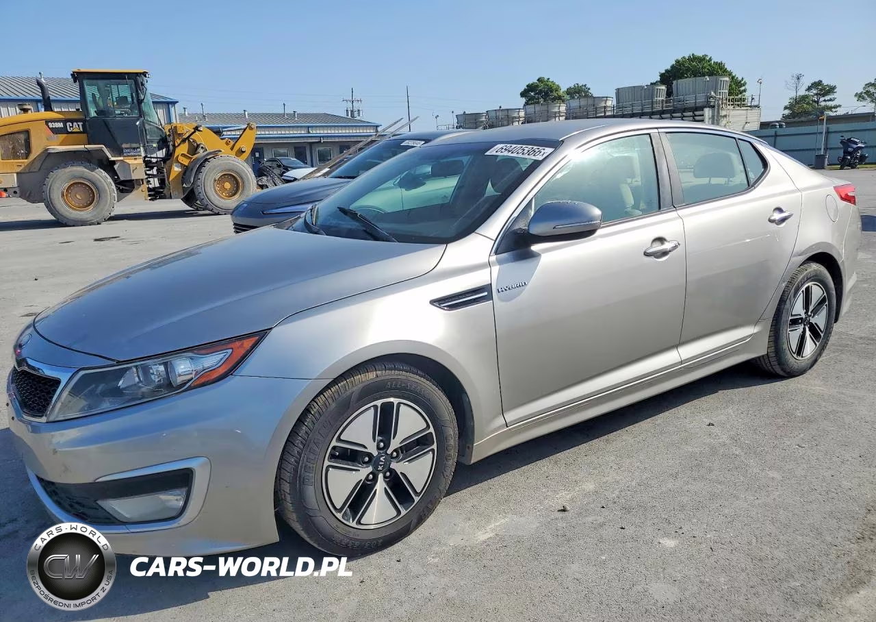 2013 Kia Optima Hybrid VIN:KNAGM4AD6D5047390 - 1