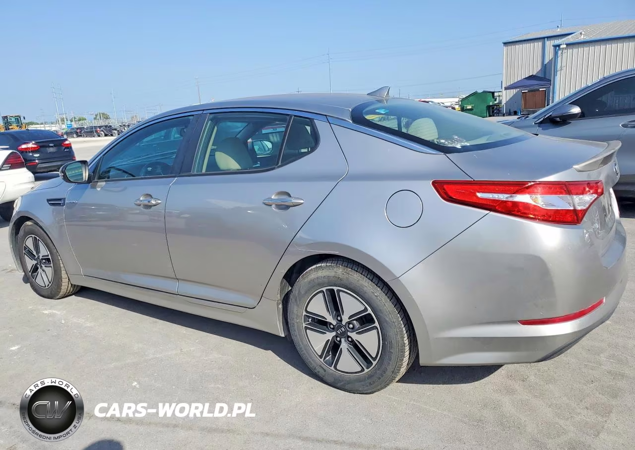 2013 Kia Optima Hybrid VIN:KNAGM4AD6D5047390 - 2