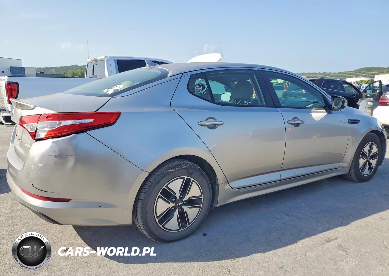 2013 Kia Optima Hybrid VIN:KNAGM4AD6D5047390 - 3