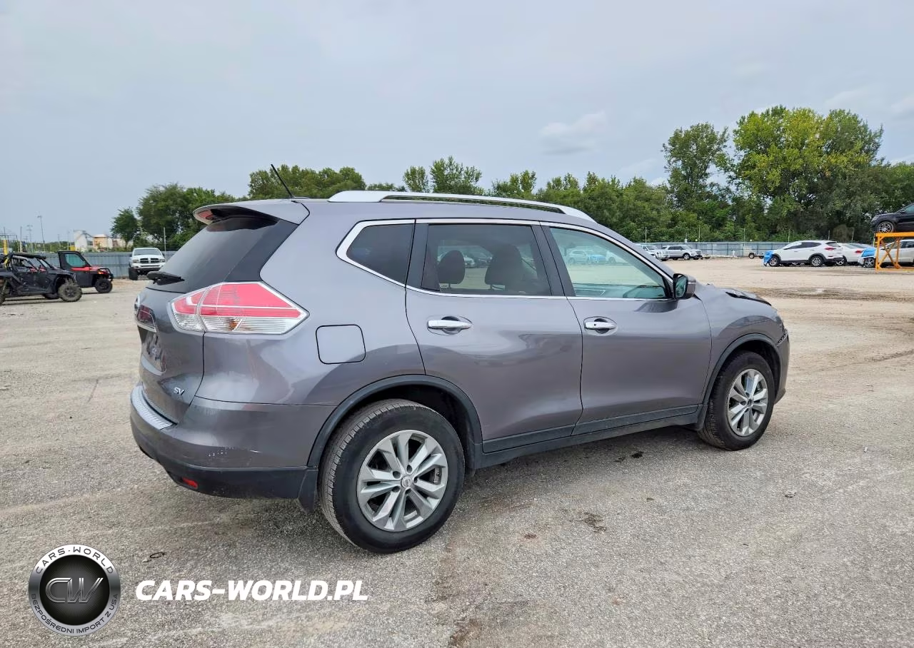 2016 Nissan Rogue Sv VIN:KNMAT2MT4GP604602 - 3