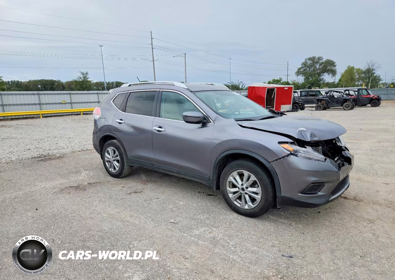2016 Nissan Rogue Sv VIN:KNMAT2MT4GP604602 - 4