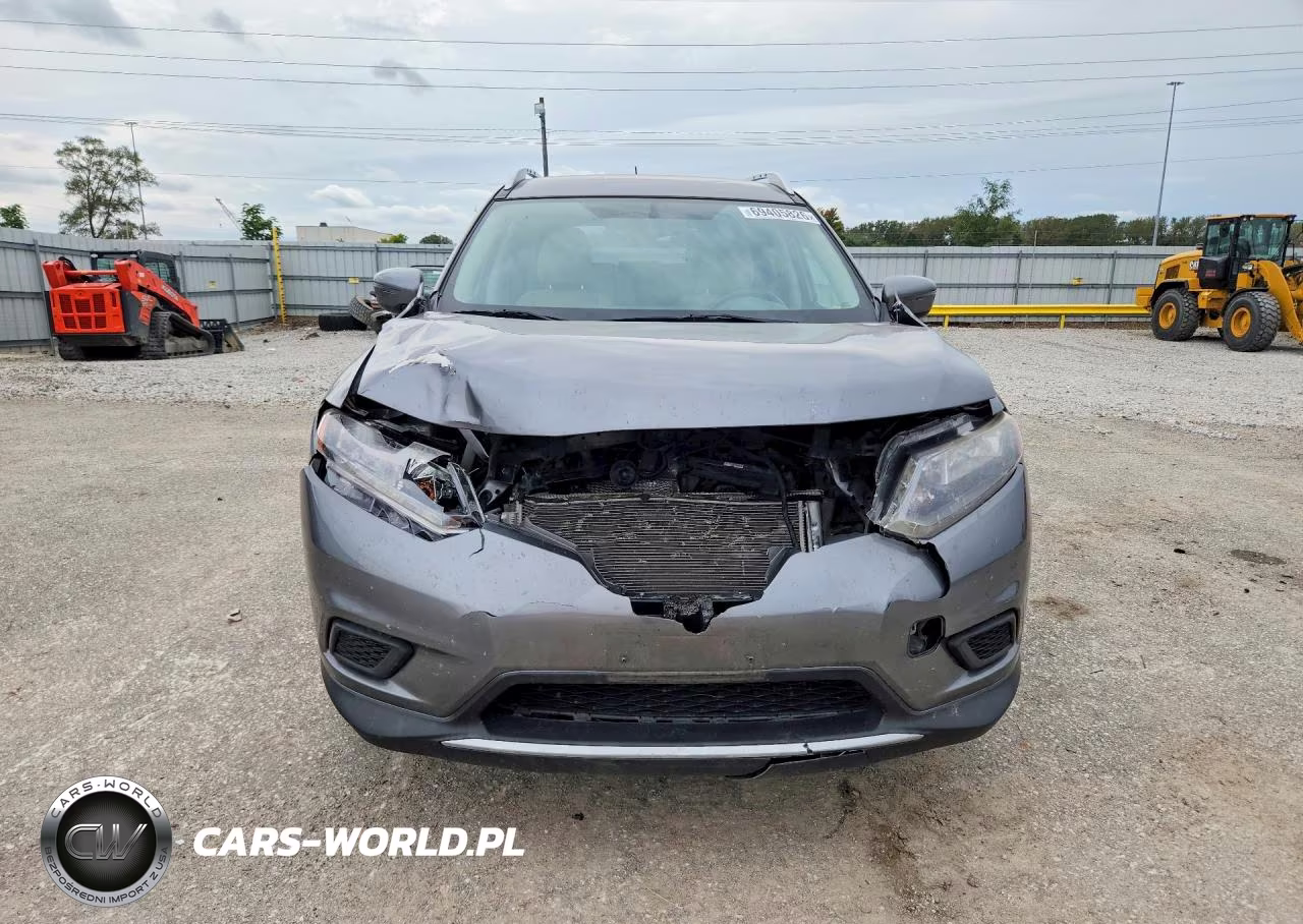 2016 Nissan Rogue Sv VIN:KNMAT2MT4GP604602 - 5