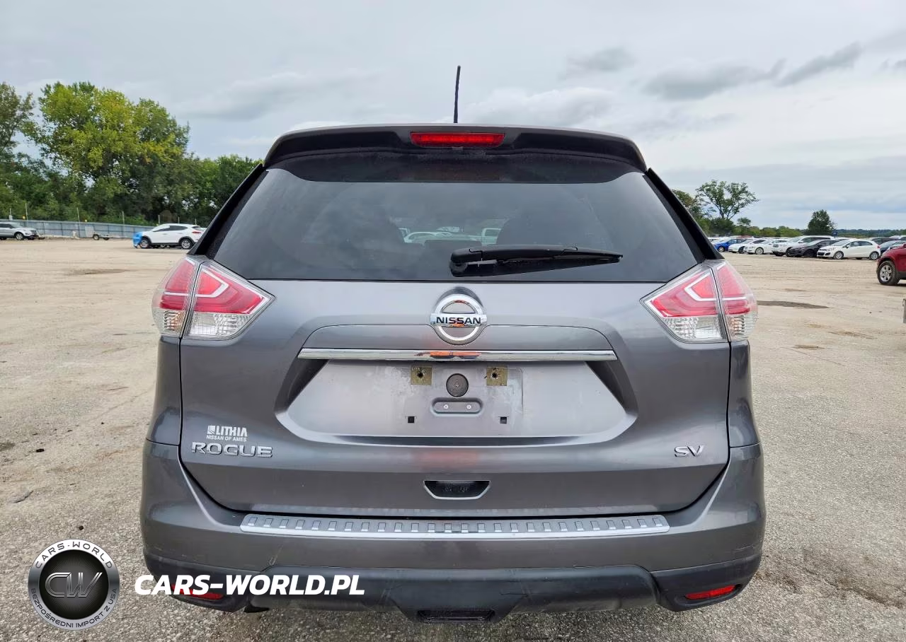2016 Nissan Rogue Sv VIN:KNMAT2MT4GP604602 - 6