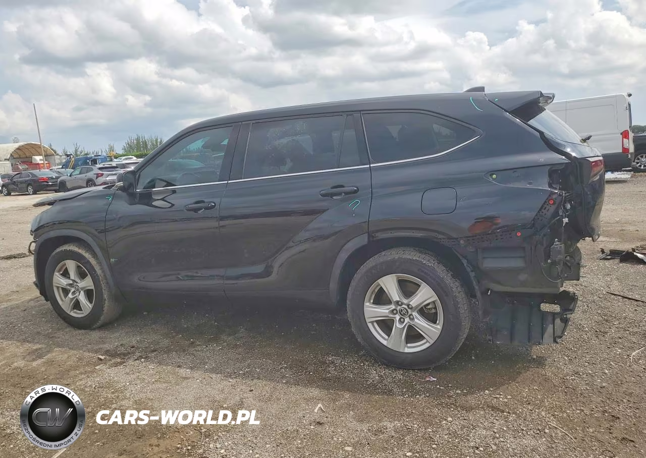2022 Toyota Highlander Le VIN:5TDZZRAH3NS553364 - 2