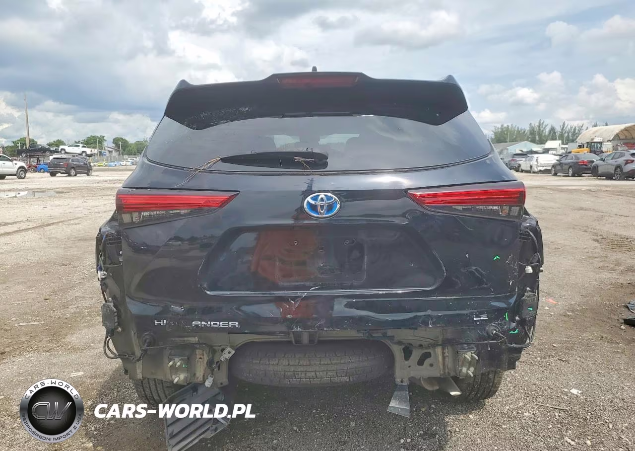 2022 Toyota Highlander Le VIN:5TDZZRAH3NS553364 - 6