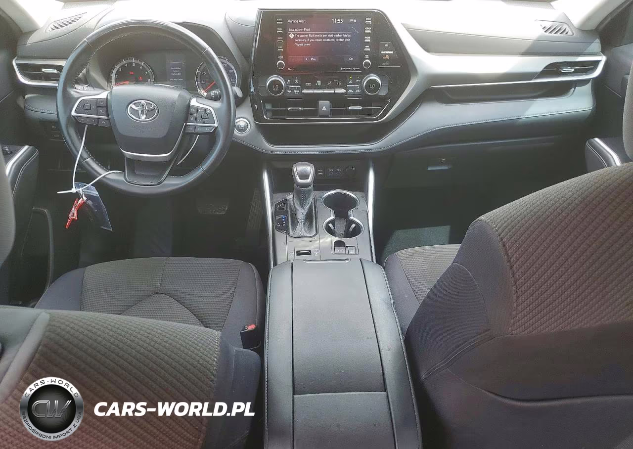 2022 Toyota Highlander Le VIN:5TDZZRAH3NS553364 - 8