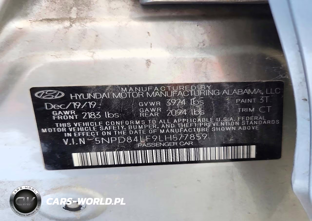 2020 Hyundai Elantra Sel VIN:5NPD84LF9LH577859 - 12