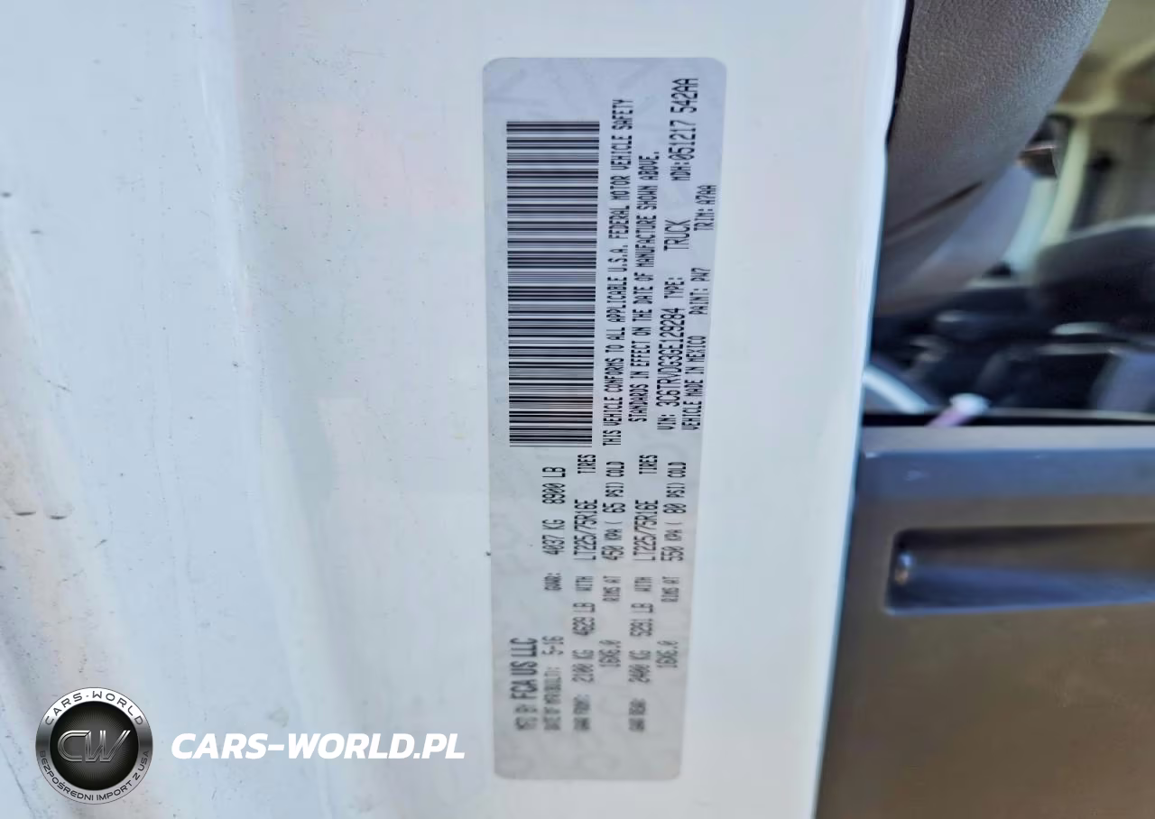 2016 Ram Promaster 2500 Delivery Van VIN:3C6TRVDG3GE129284 - 12