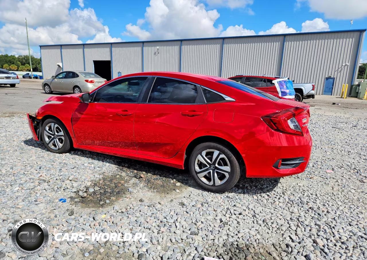 2018 Honda Civic Lx VIN:2HGFC2F56JH597573 - 2