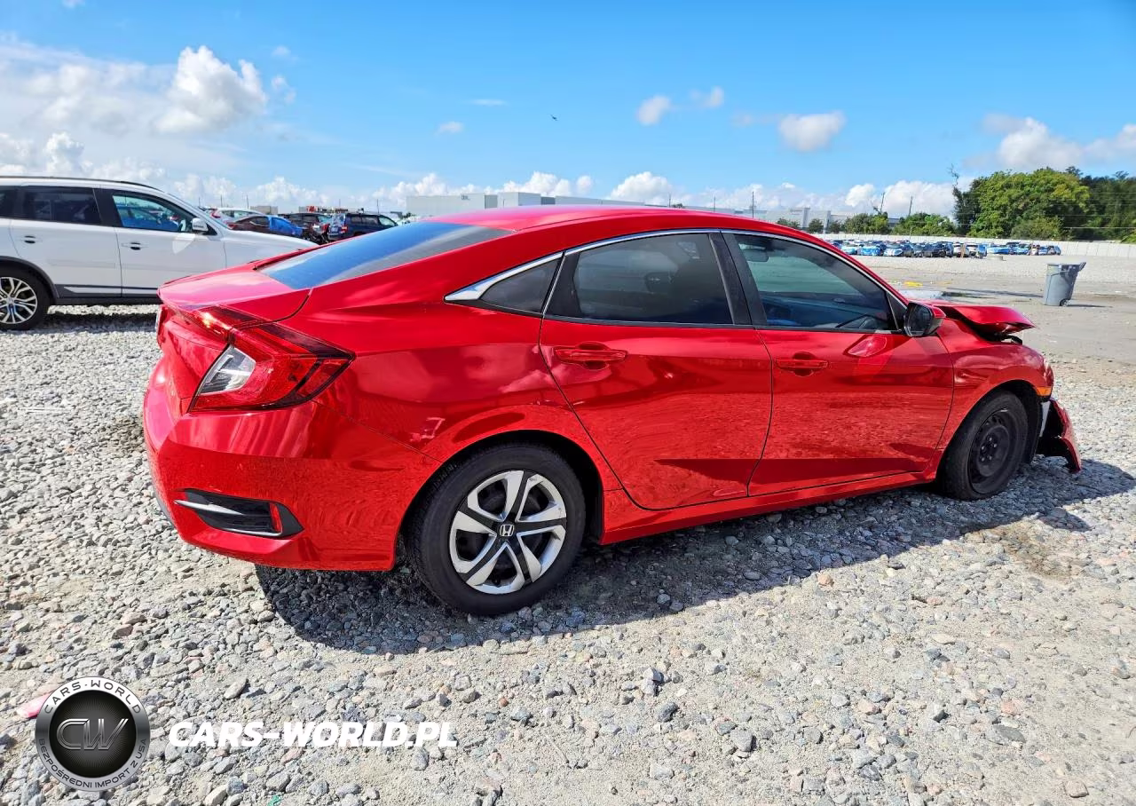 2018 Honda Civic Lx VIN:2HGFC2F56JH597573 - 3