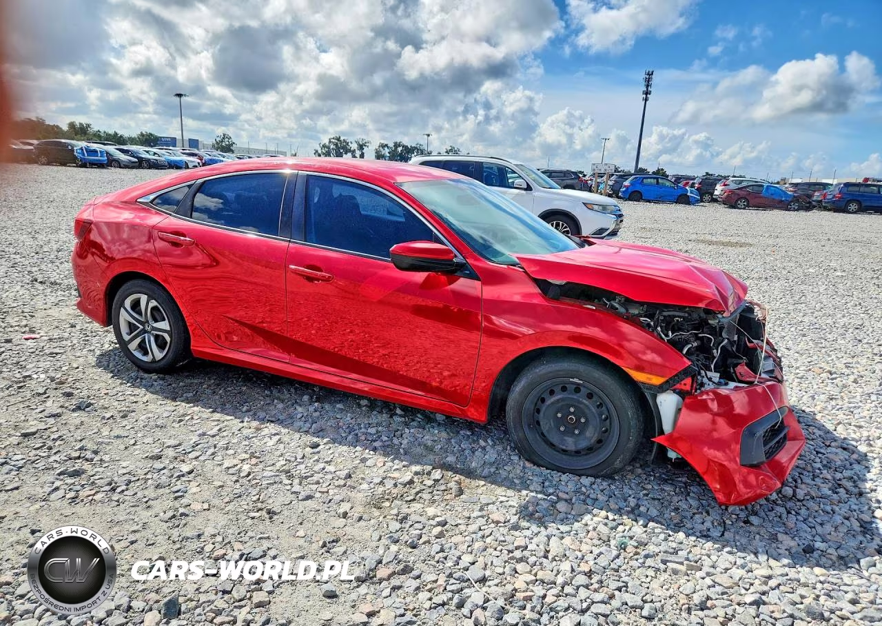 2018 Honda Civic Lx VIN:2HGFC2F56JH597573 - 4
