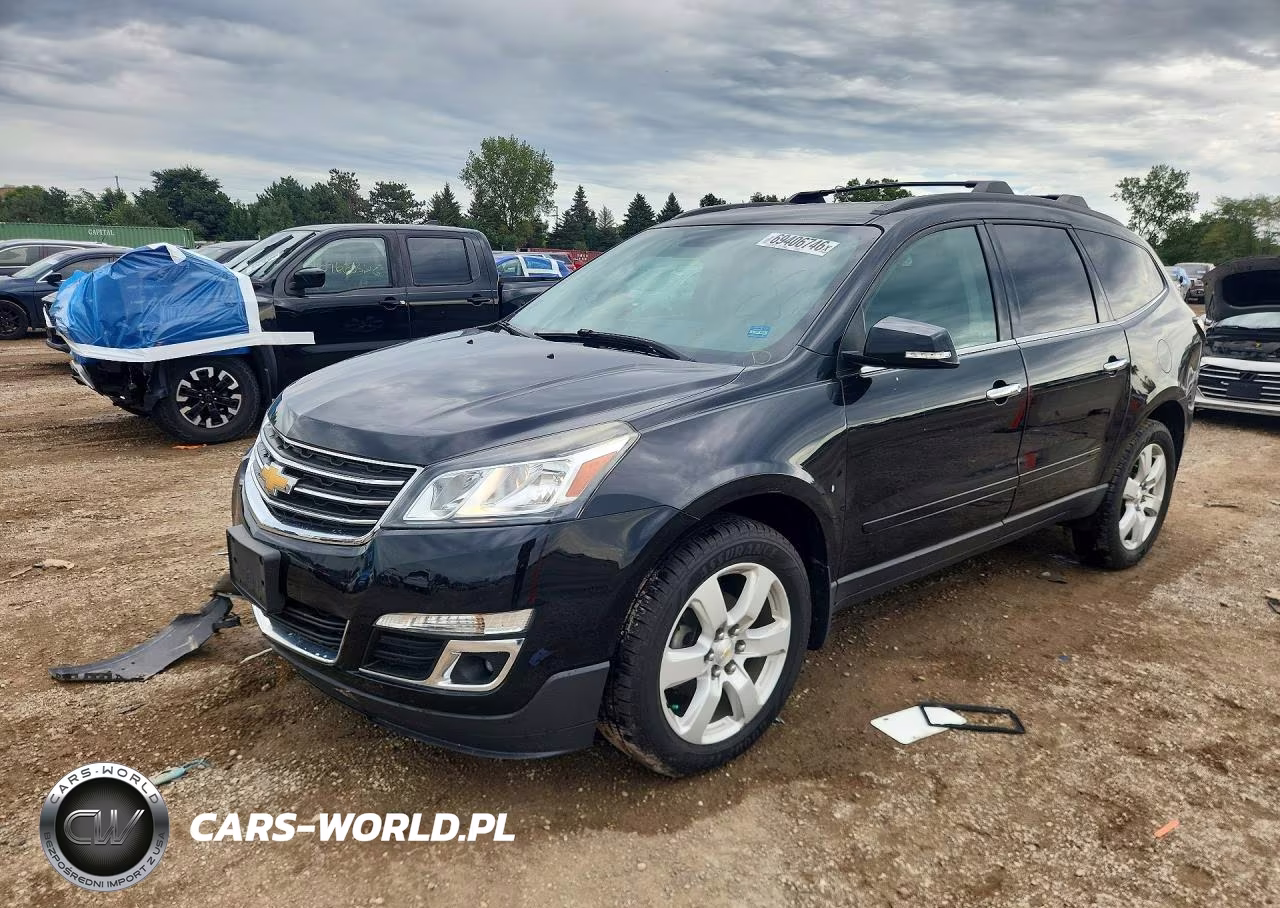 2017 Chevrolet Traverse Lt VIN:1GNKRGKD0HJ196882 - 1