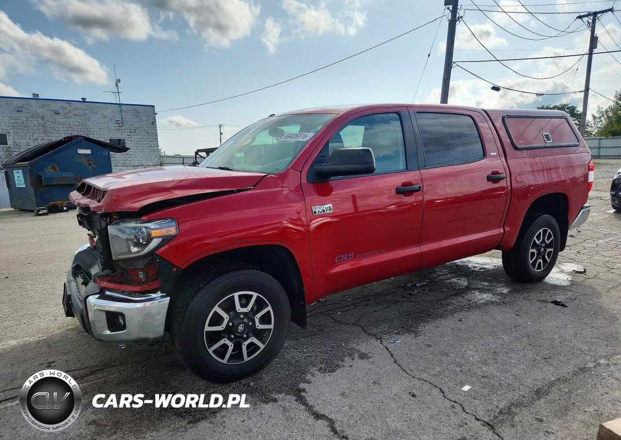 2019 Toyota Tundra Crewmax Sr5 VIN:5TFDW5F11KX800460 - 1