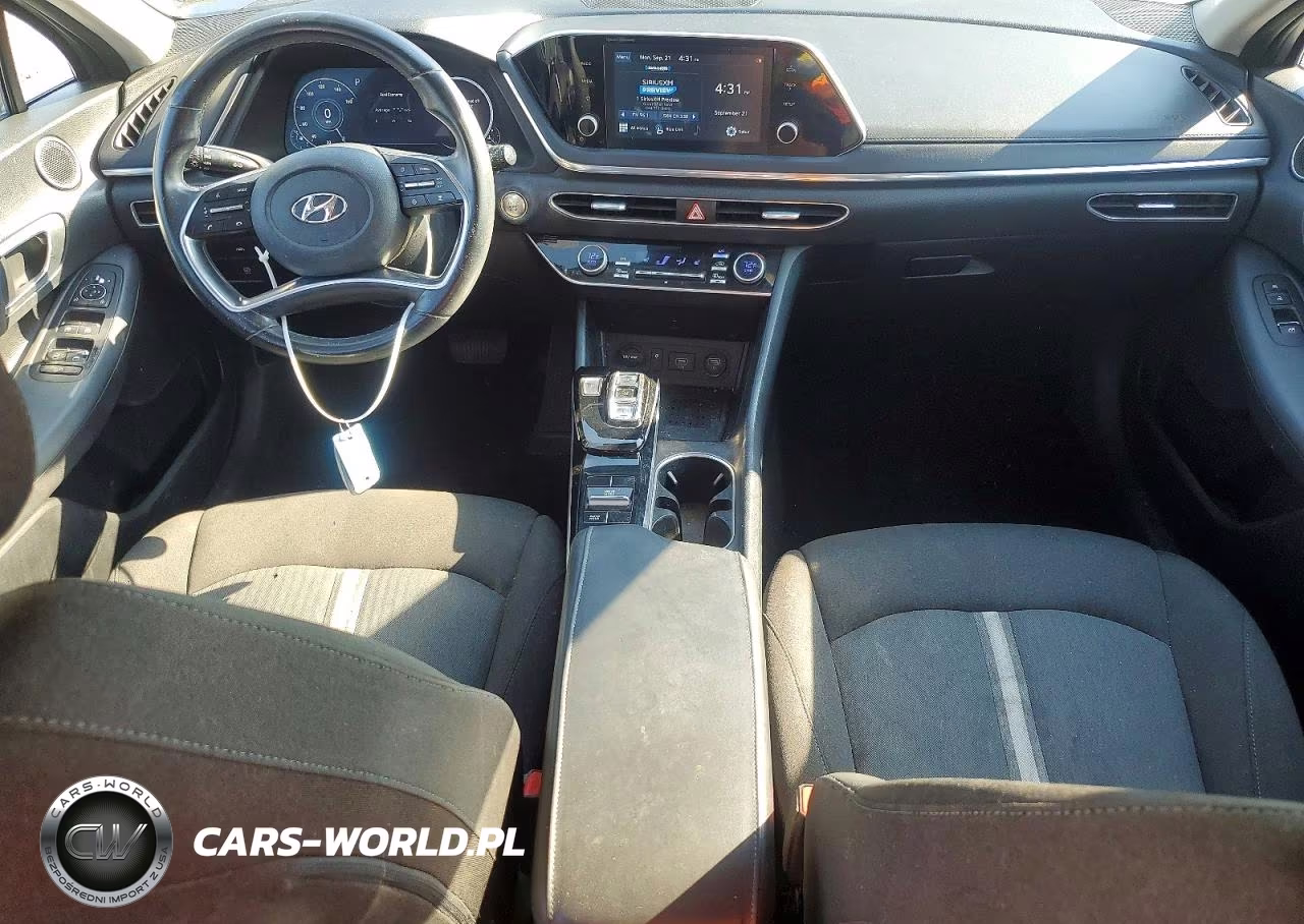 2021 Hyundai Sonata Sel VIN:5NPEF4JAXMH102093 - 8