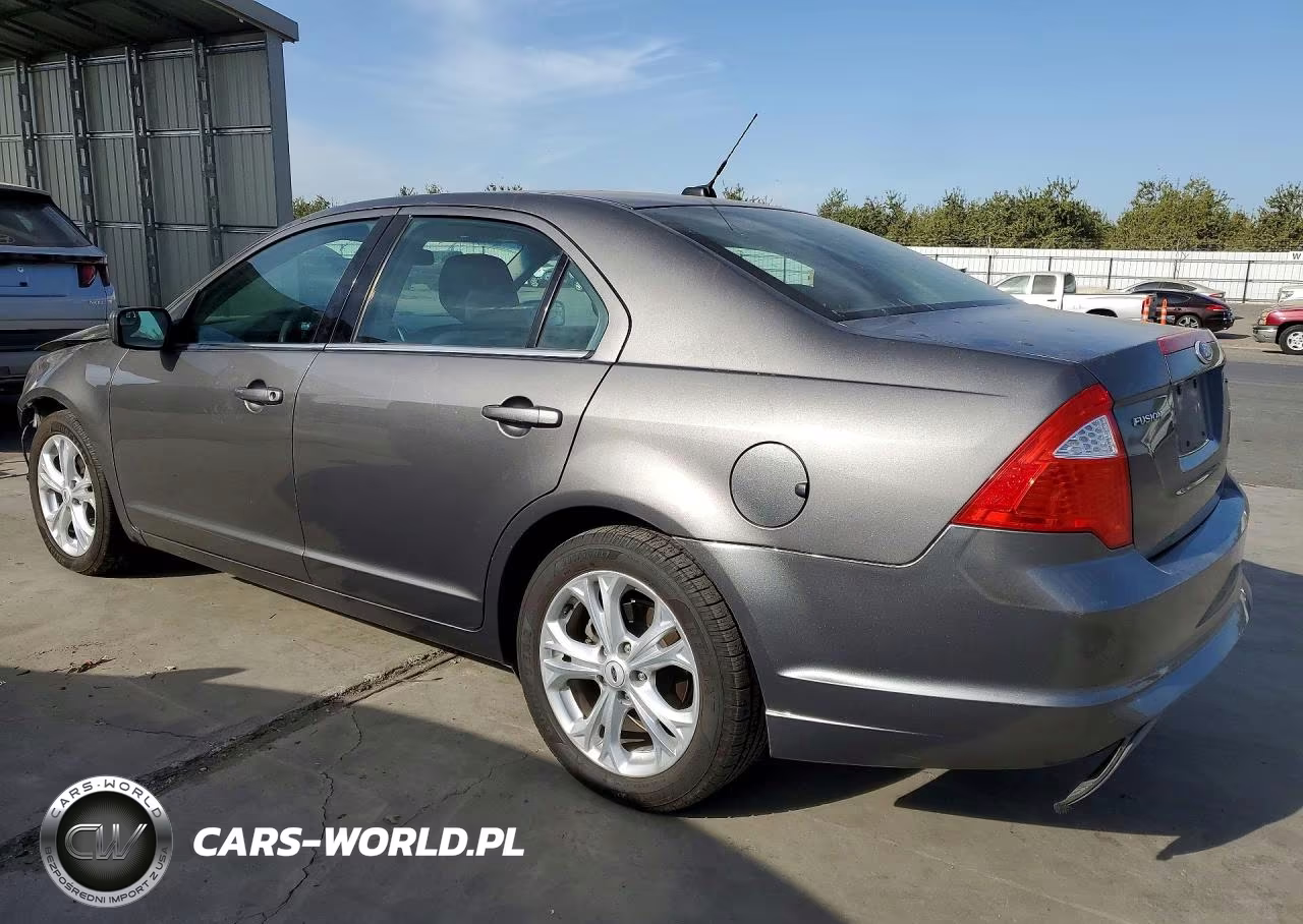 2012 Ford Fusion Se VIN:3FAHP0HA7CR225618 - 2