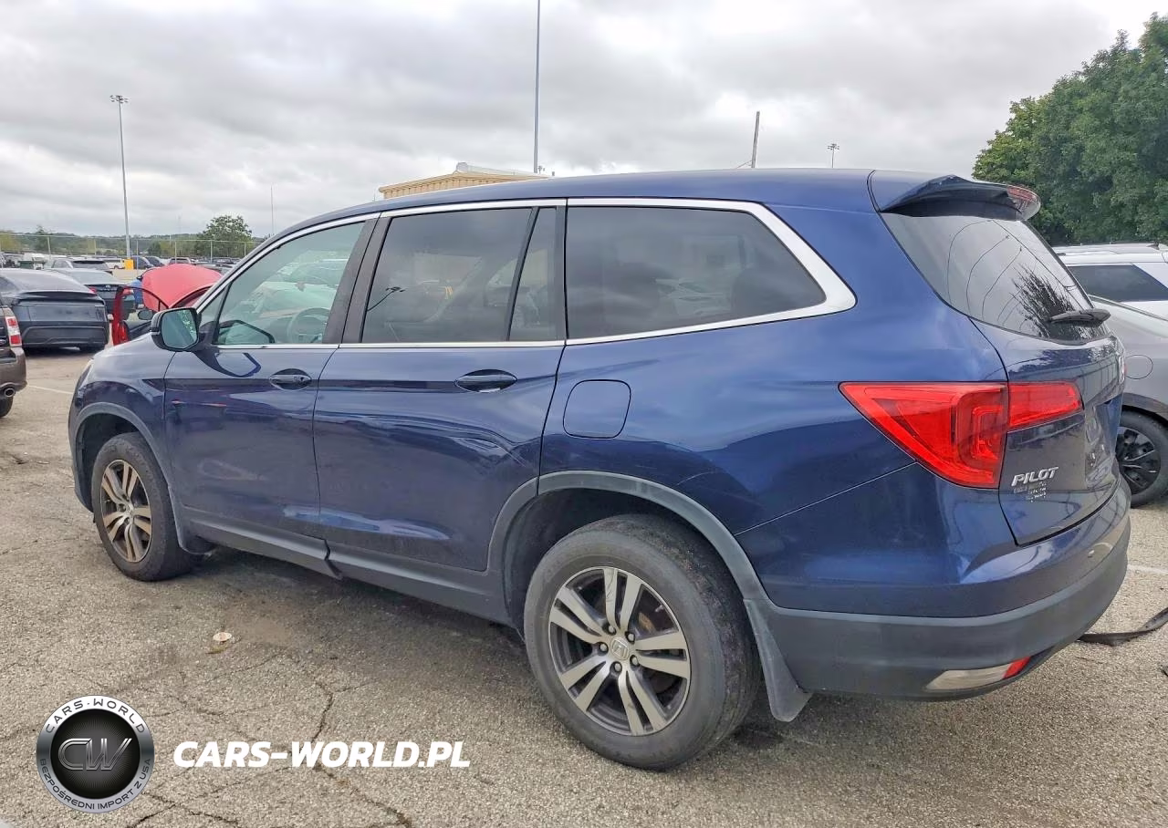 2017 Honda Pilot Ex VIN:5FNYF6H3XHB000670 - 2