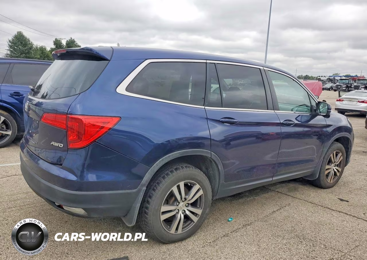 2017 Honda Pilot Ex VIN:5FNYF6H3XHB000670 - 3