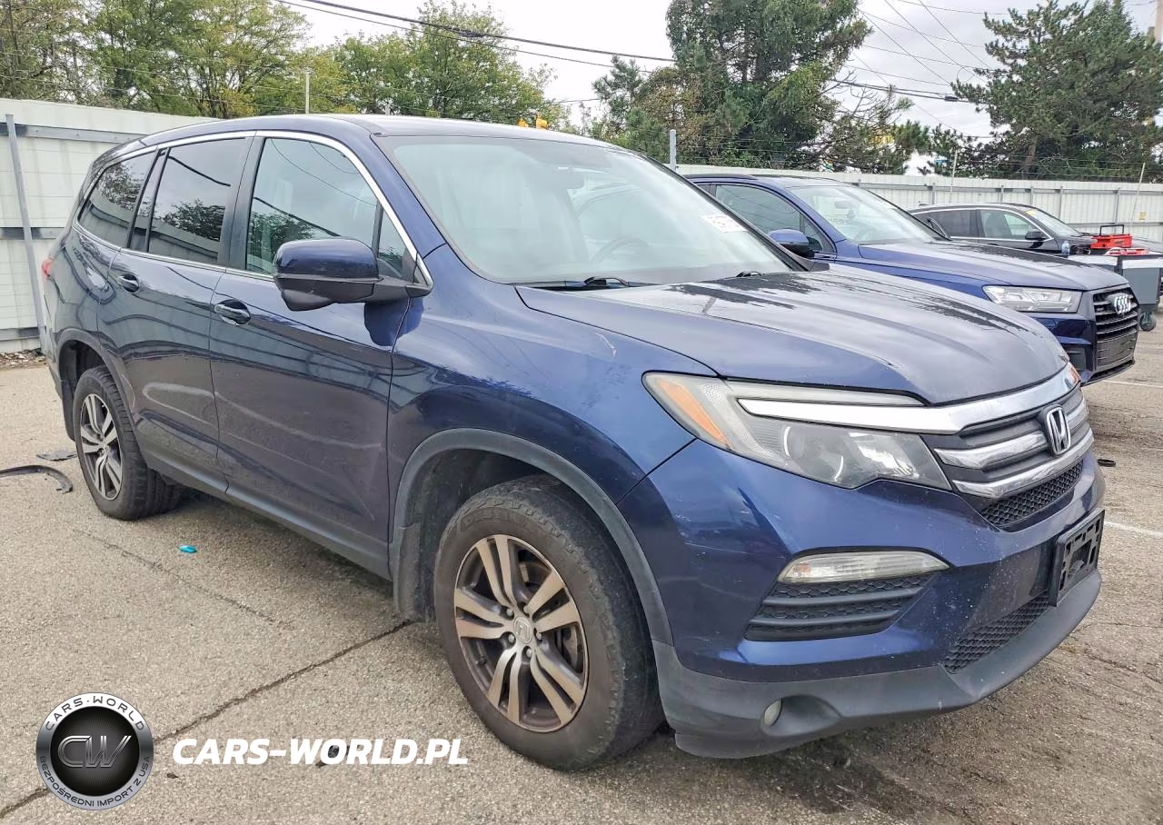 2017 Honda Pilot Ex VIN:5FNYF6H3XHB000670 - 4