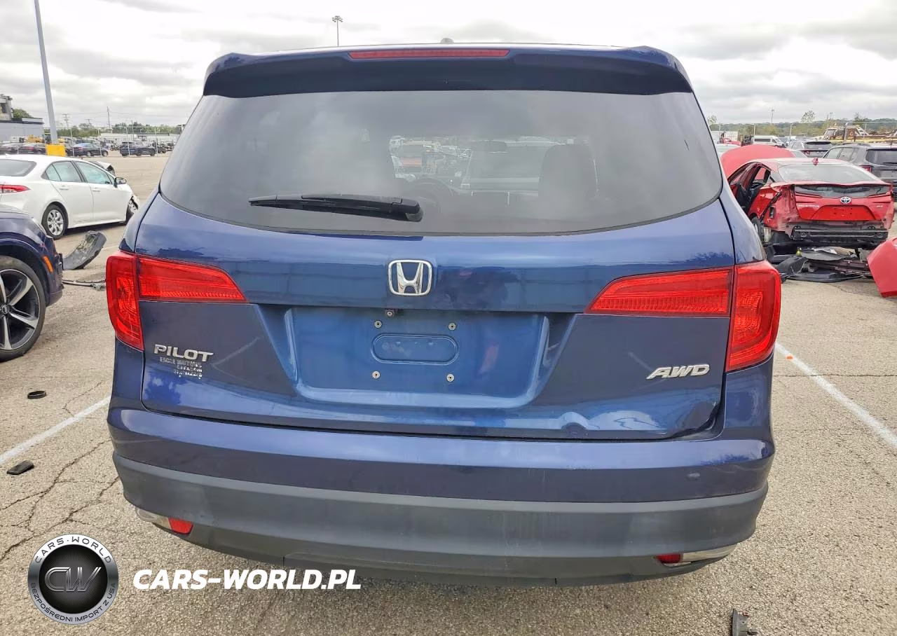 2017 Honda Pilot Ex VIN:5FNYF6H3XHB000670 - 6