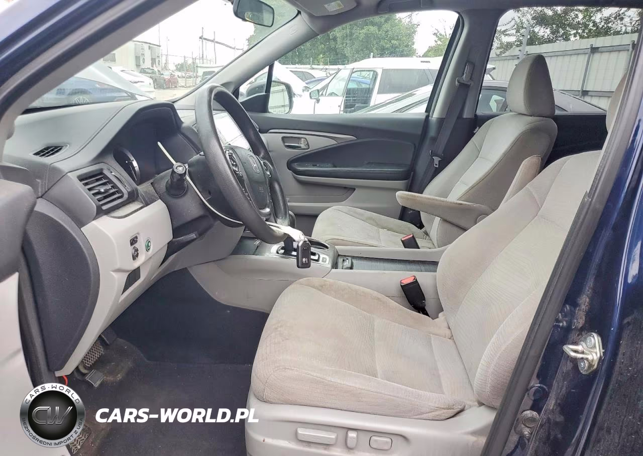 2017 Honda Pilot Ex VIN:5FNYF6H3XHB000670 - 7