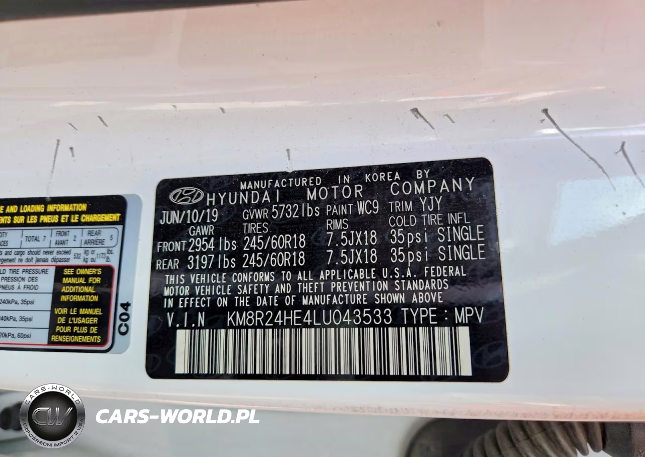 2020 Hyundai Palisade Sel VIN:KM8R24HE4LU043533 - 13
