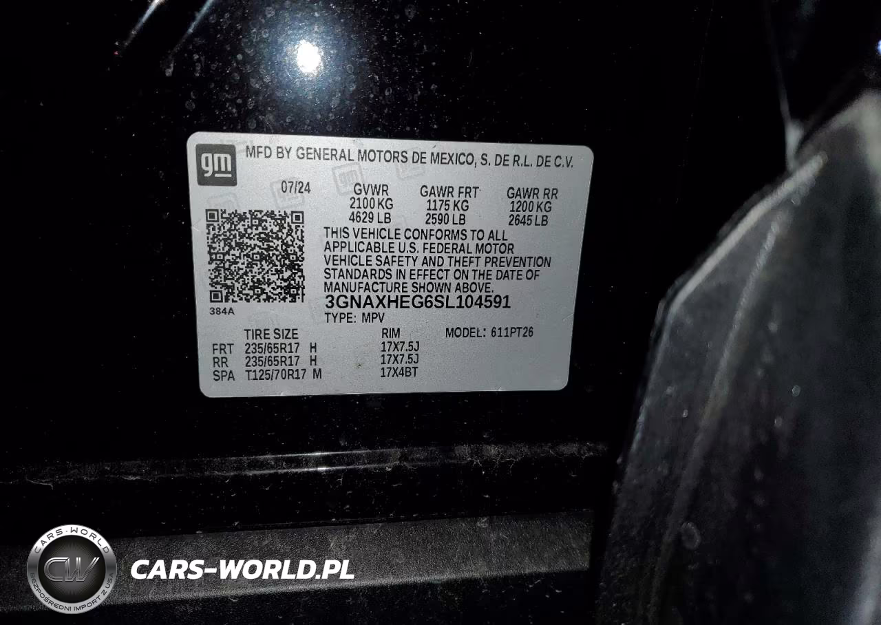 2025 Chevrolet Equinox Lt VIN:3GNAXHEG6SL104591 - 14