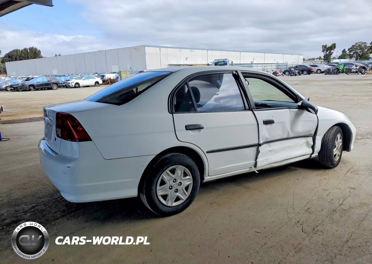2004 Honda Civic Dx Vp VIN:2HGES16384H561069 - 3