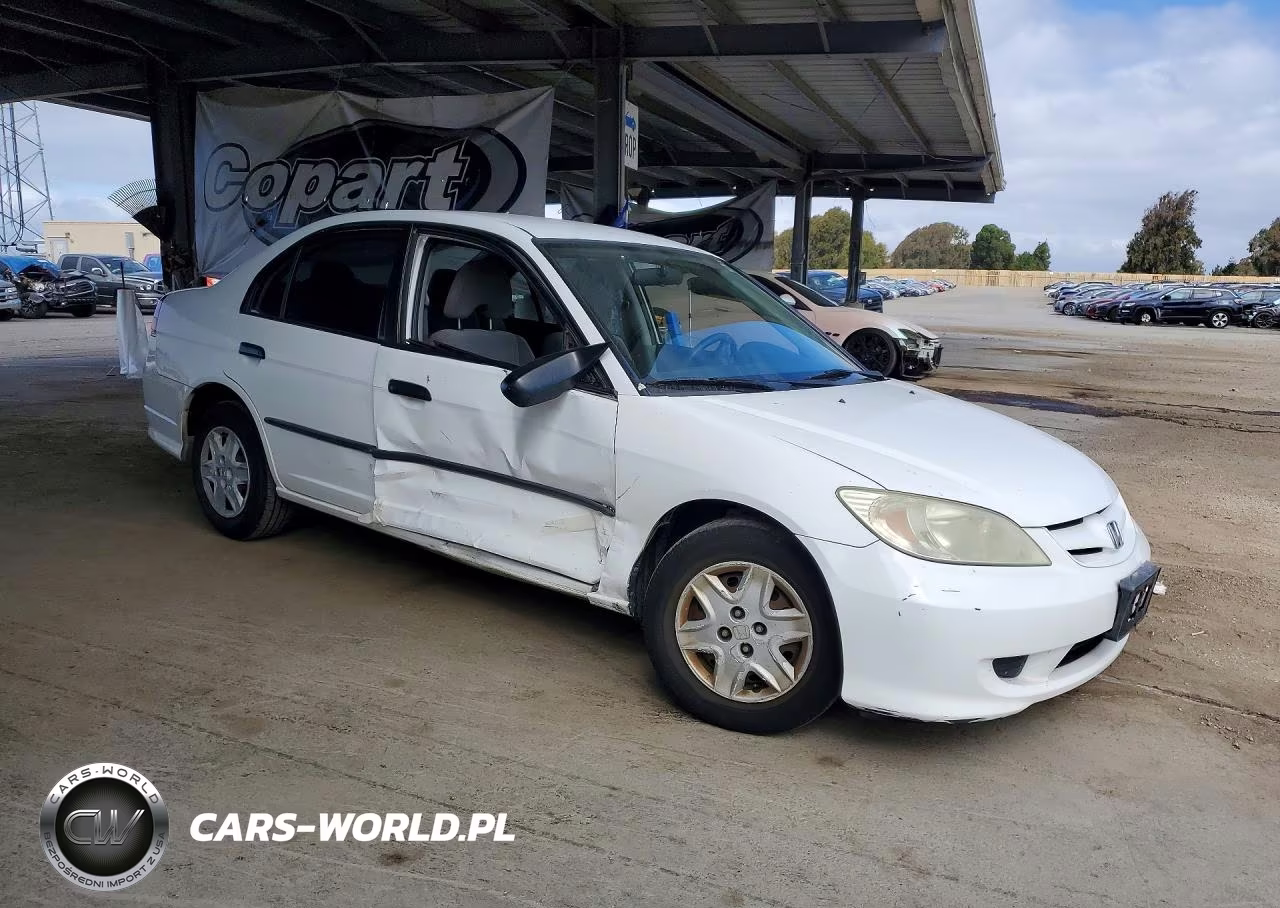 2004 Honda Civic Dx Vp VIN:2HGES16384H561069 - 4