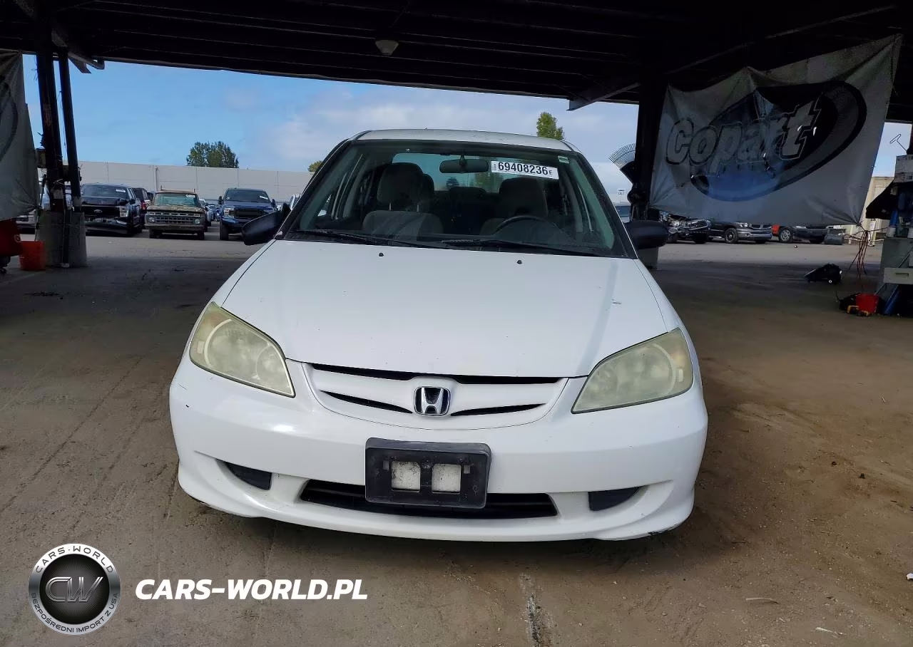 2004 Honda Civic Dx Vp VIN:2HGES16384H561069 - 5