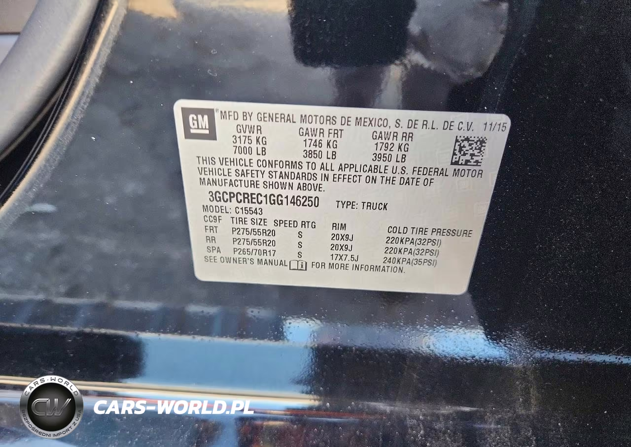 2016 Chevrolet Silverado C1500 Lt VIN:3GCPCREC1GG146250 - 12