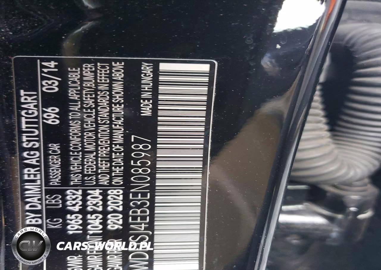 2014 Mercedes-Benz Cla 250 VIN:WDDSJ4EB3EN085987 - 12
