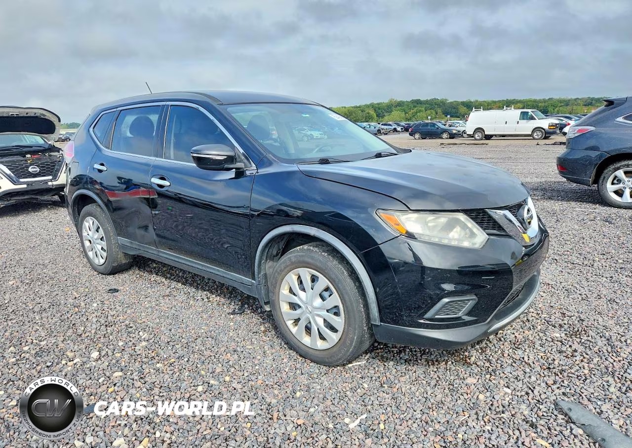 2015 Nissan Rogue S VIN:KNMAT2MV9FP581060 - 4
