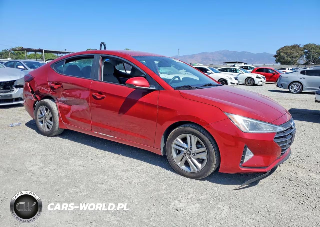 2020 Hyundai Elantra Sel VIN:KMHD84LF9LU989104 - 4