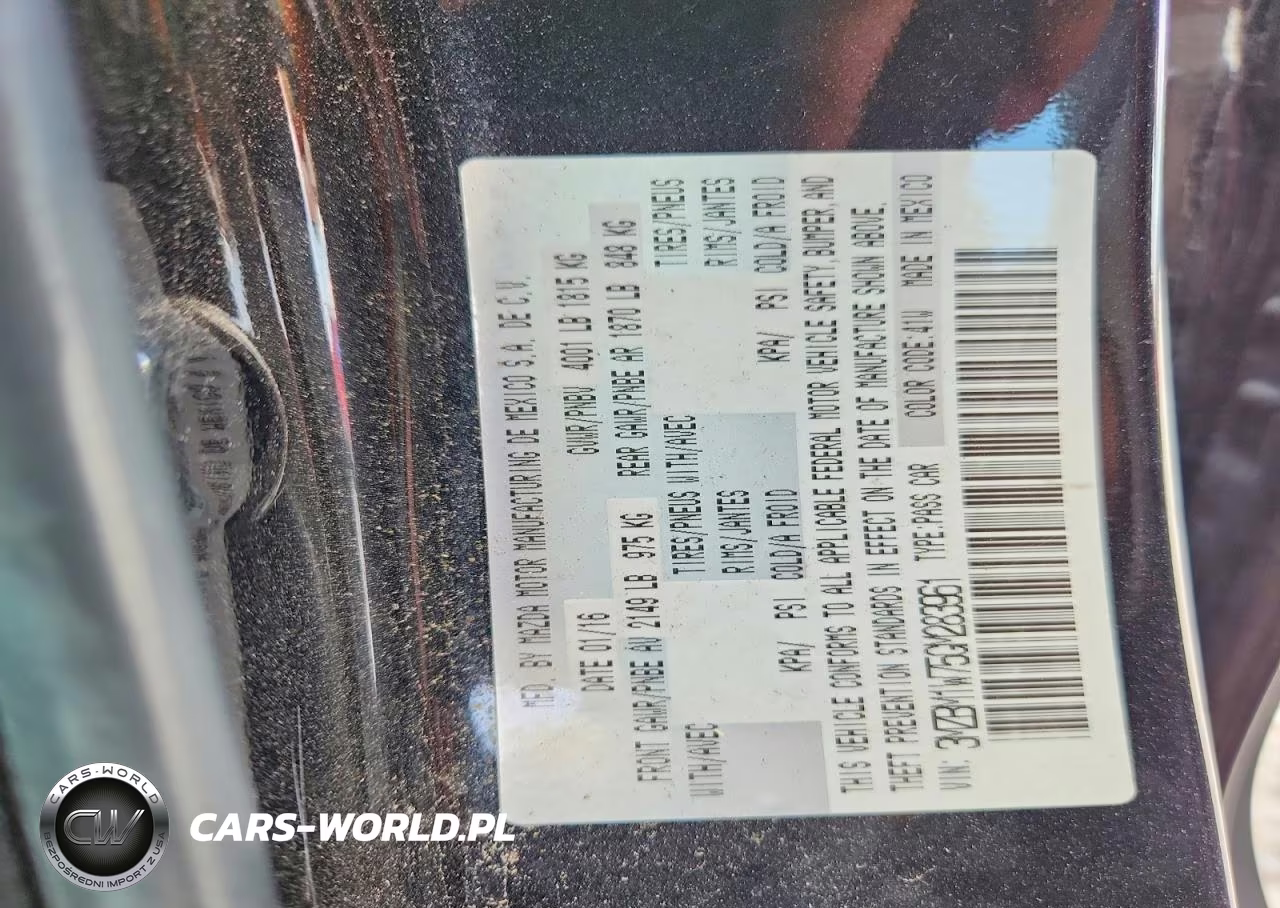 2016 Mazda 3 Touring VIN:3MZBM1W75GM283961 - 12