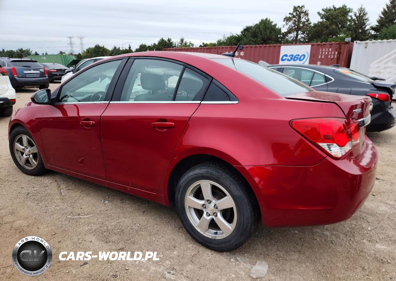 2014 Chevrolet Cruze Lt VIN:1G1PC5SB9E7160824 - 2