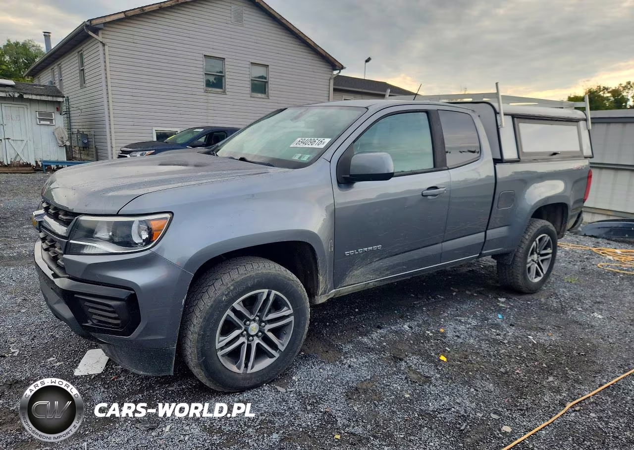 2021 Chevrolet Colorado VIN:1GCHTBEA6M1135135 - 1