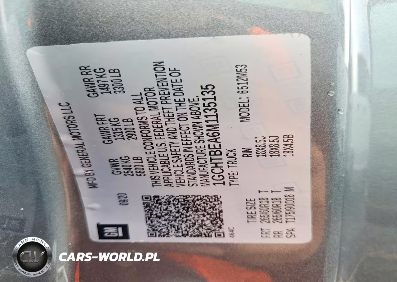 2021 Chevrolet Colorado VIN:1GCHTBEA6M1135135 - 13