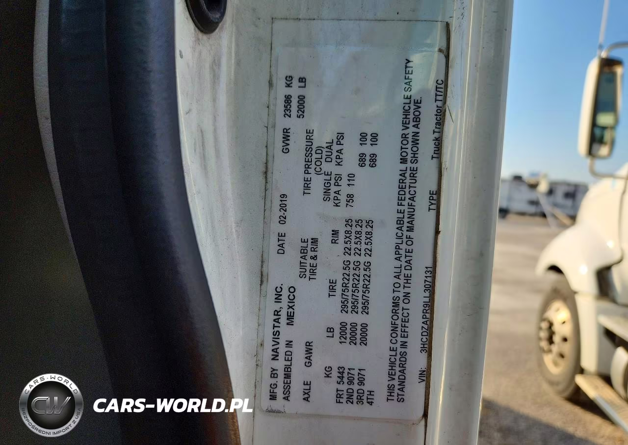 2020 International Lt625 Semi Truck VIN:3HCDZAPR9LL307131 - 12