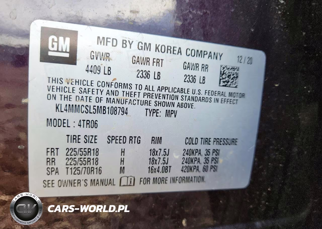2021 Buick Encore Gx Preferred VIN:KL4MMCSL5MB108794 - 13
