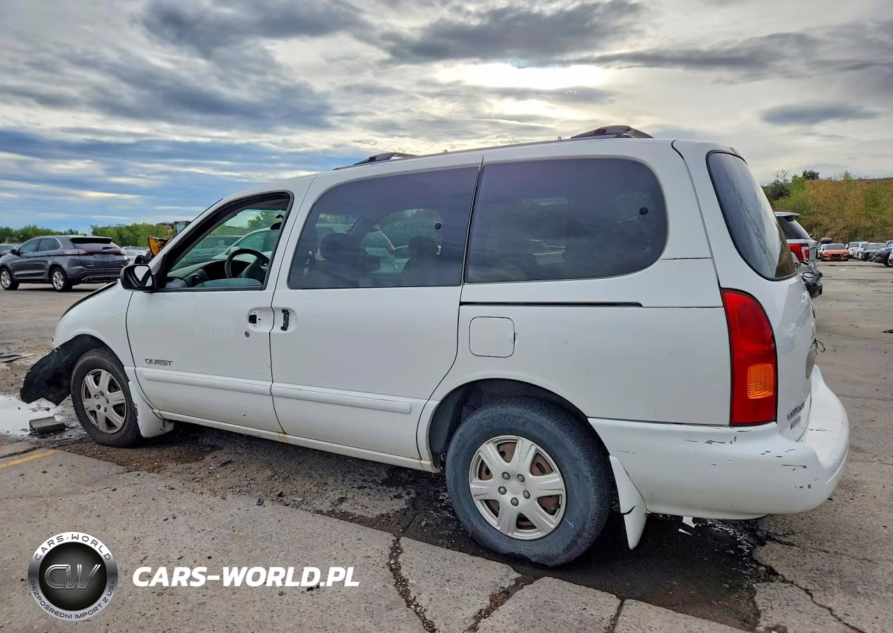 2000 Nissan Quest Gxe VIN:4N2XN11T6YD833978 - 2
