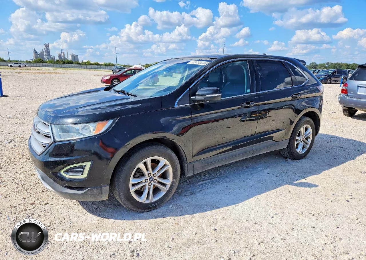 2015 Ford Edge Sel VIN:2FMTK3J95FBB08901 - 1