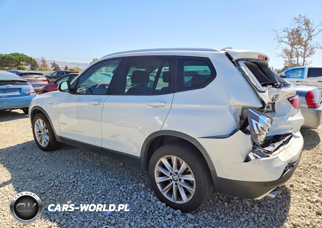 2017 BMW X3 xDrive28I VIN:5UXWX9C56H0T09709 - 2