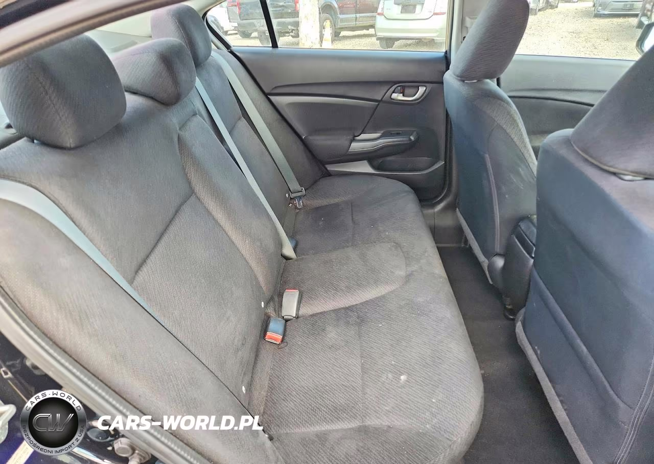 2013 Honda Civic Lx VIN:19XFB2F57DE215228 - 10