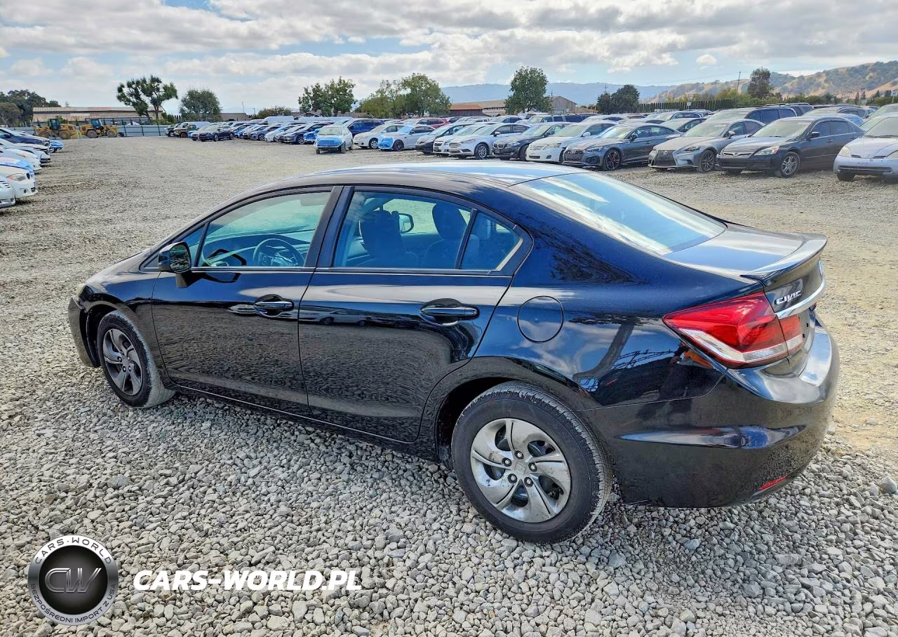 2013 Honda Civic Lx VIN:19XFB2F57DE215228 - 2