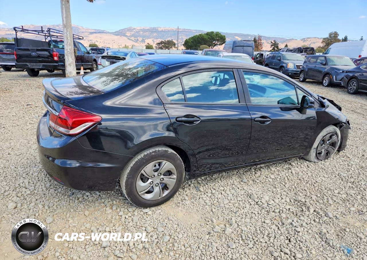 2013 Honda Civic Lx VIN:19XFB2F57DE215228 - 3