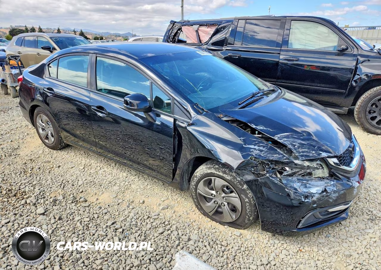 2013 Honda Civic Lx VIN:19XFB2F57DE215228 - 4