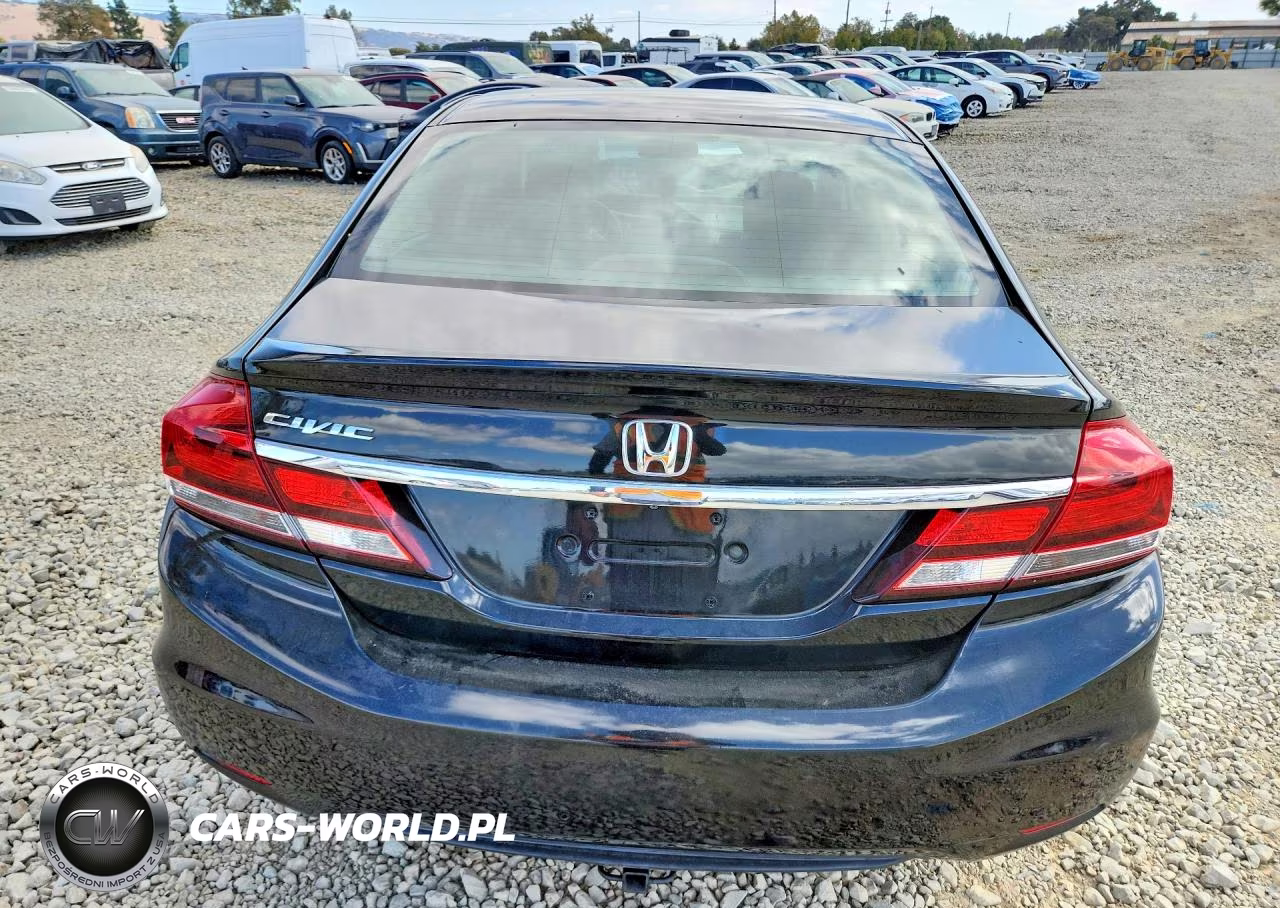2013 Honda Civic Lx VIN:19XFB2F57DE215228 - 6