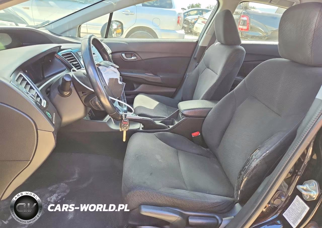 2013 Honda Civic Lx VIN:19XFB2F57DE215228 - 7