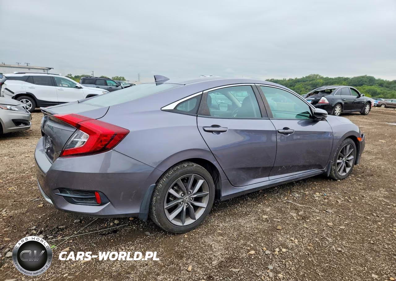 2020 Honda Civic Ex VIN:19XFC1F36LE005286 - 3