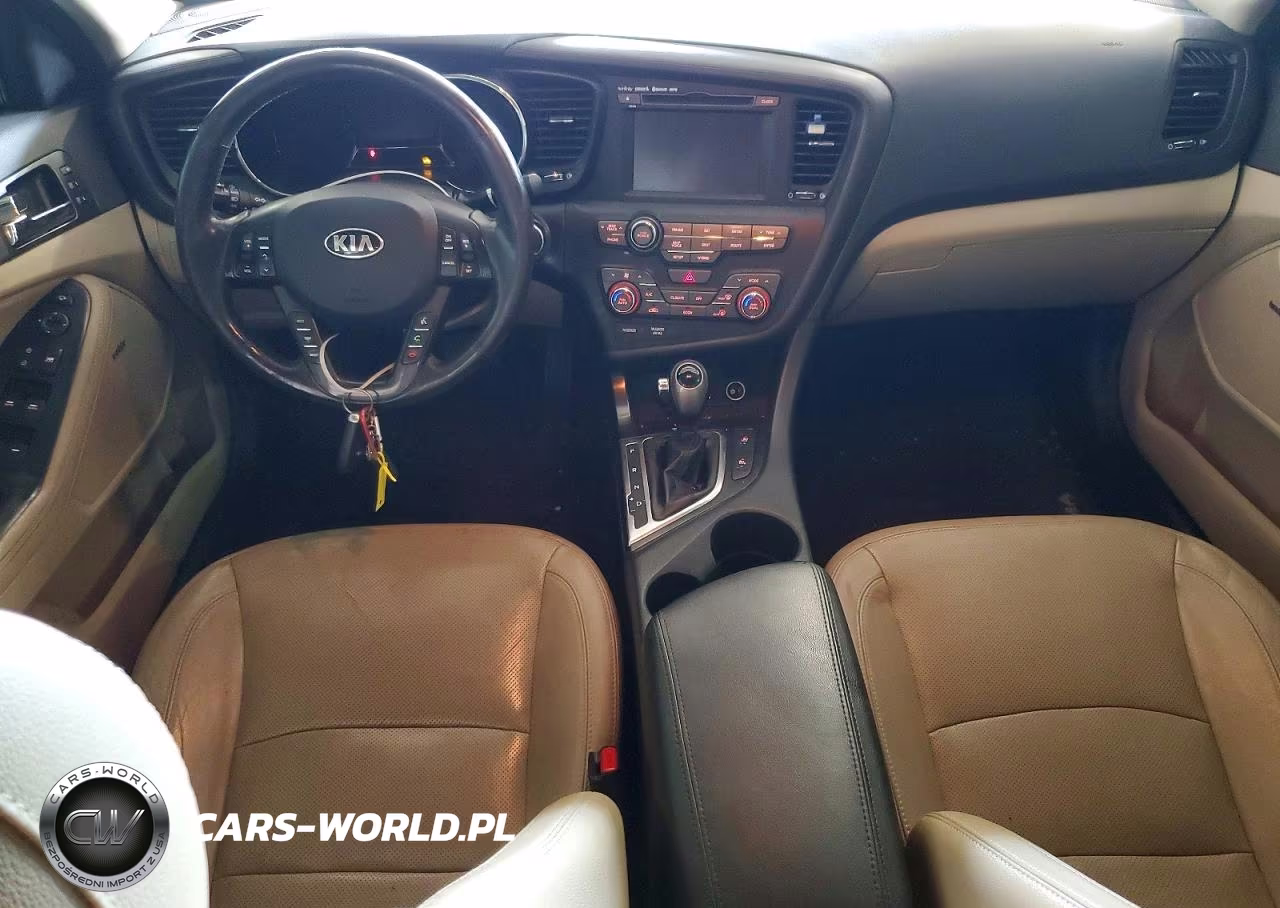2013 Kia Optima Hybrid VIN:KNAGM4AD4D5039756 - 8